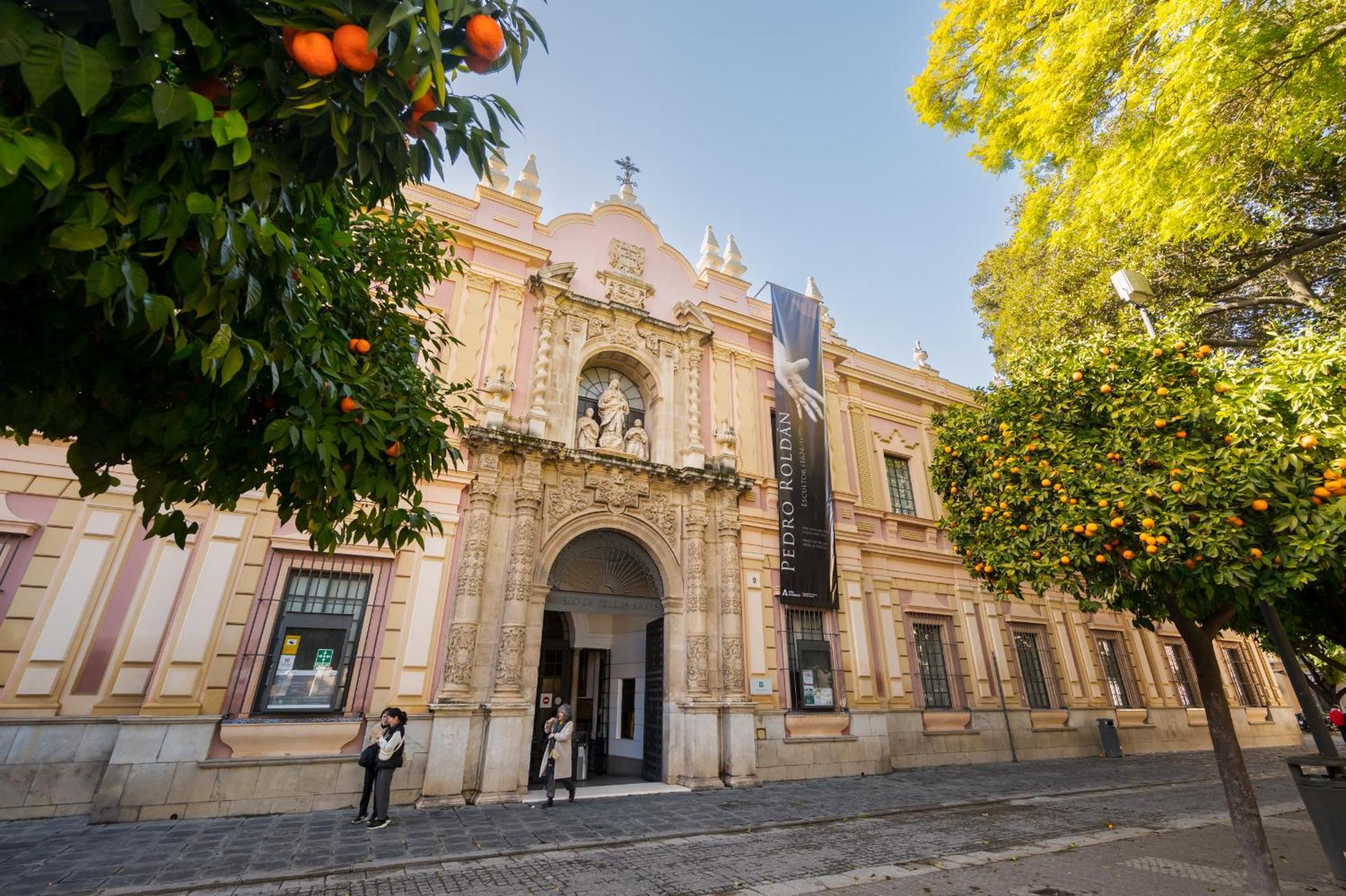 Ferienwohnung Fantastico 2H+1B Plaza Del Museo Sevilla Exterior foto