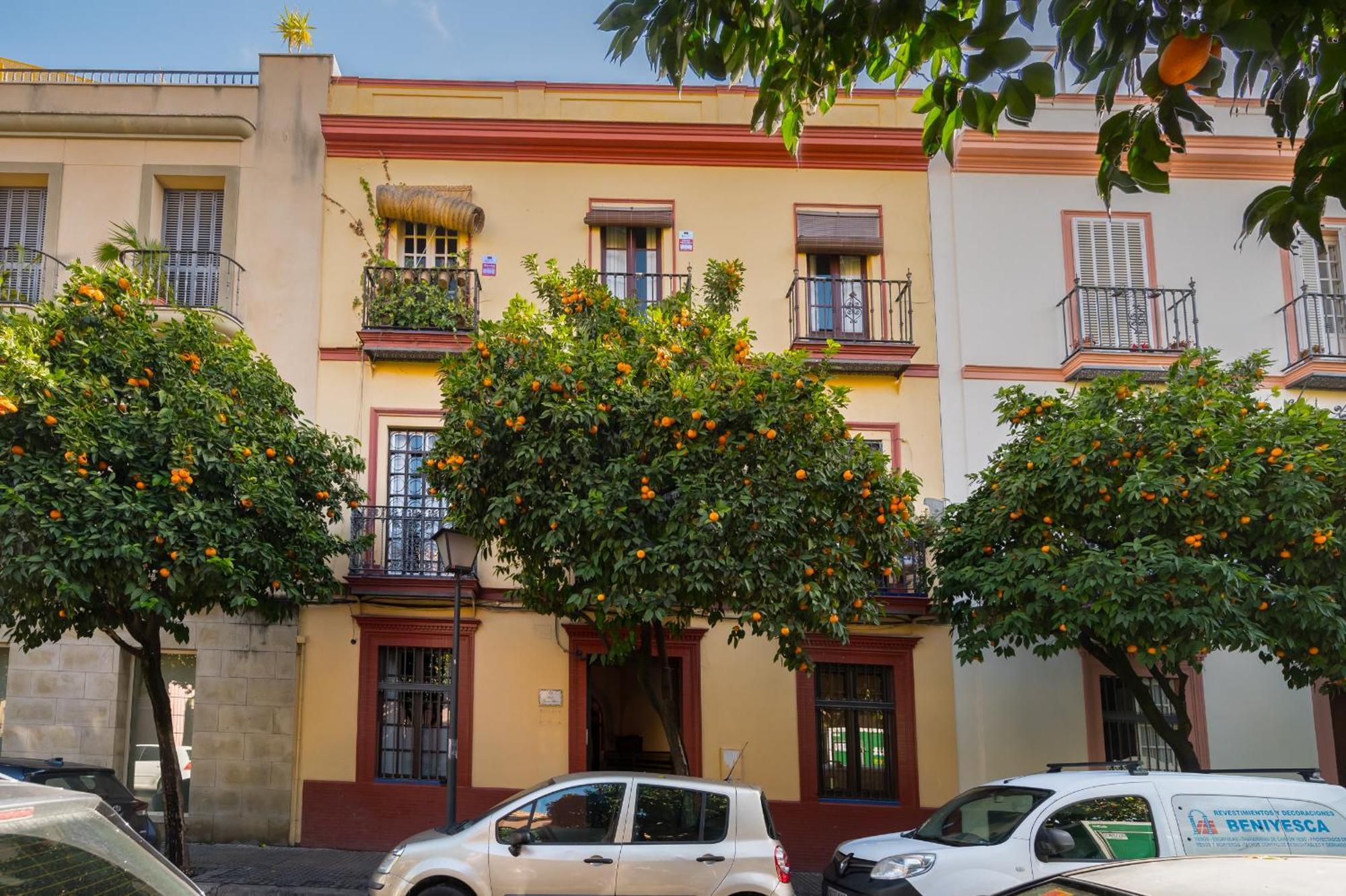 Ferienwohnung Fantastico 2H+1B Plaza Del Museo Sevilla Exterior foto