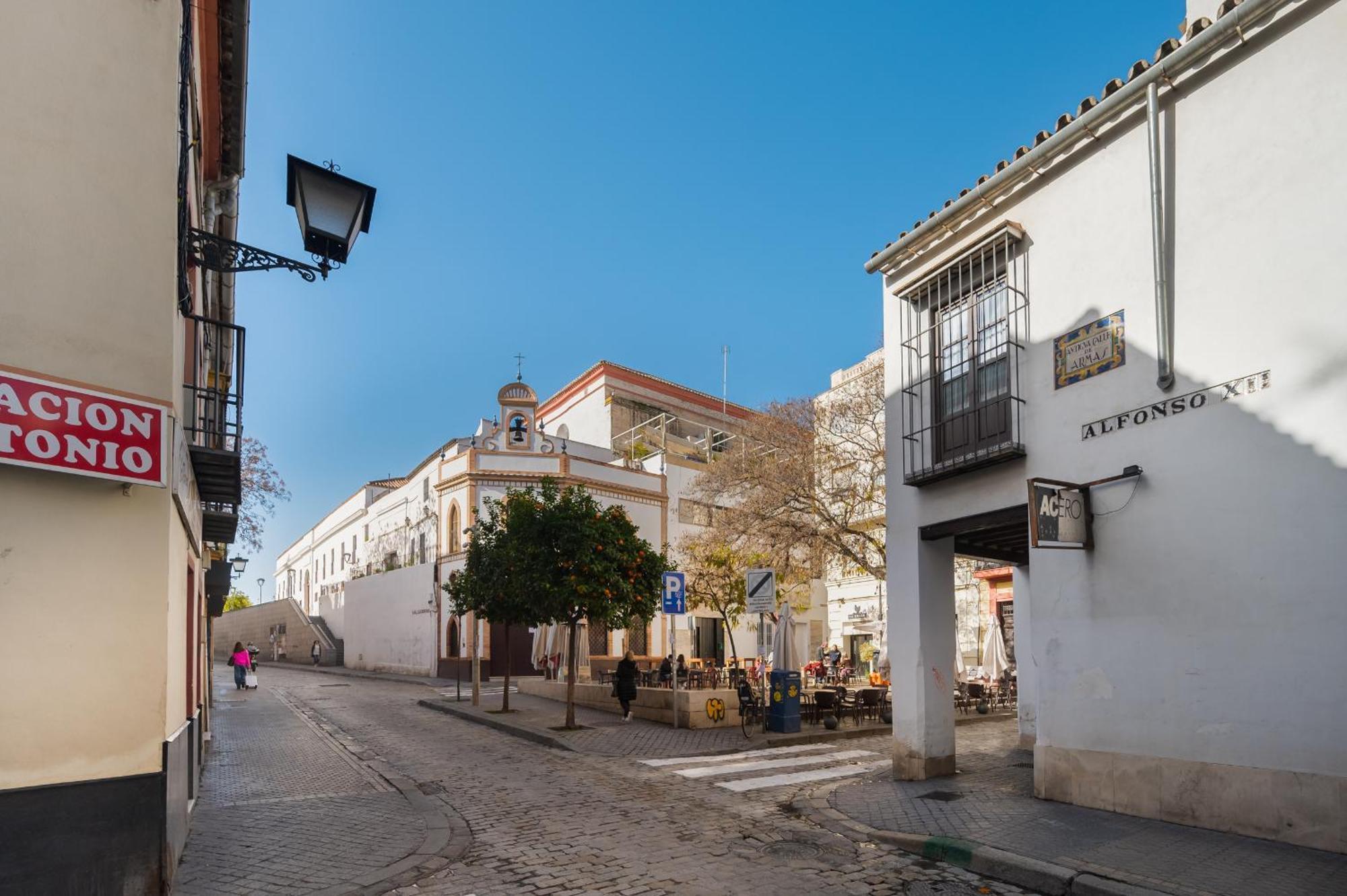 Ferienwohnung Fantastico 2H+1B Plaza Del Museo Sevilla Exterior foto