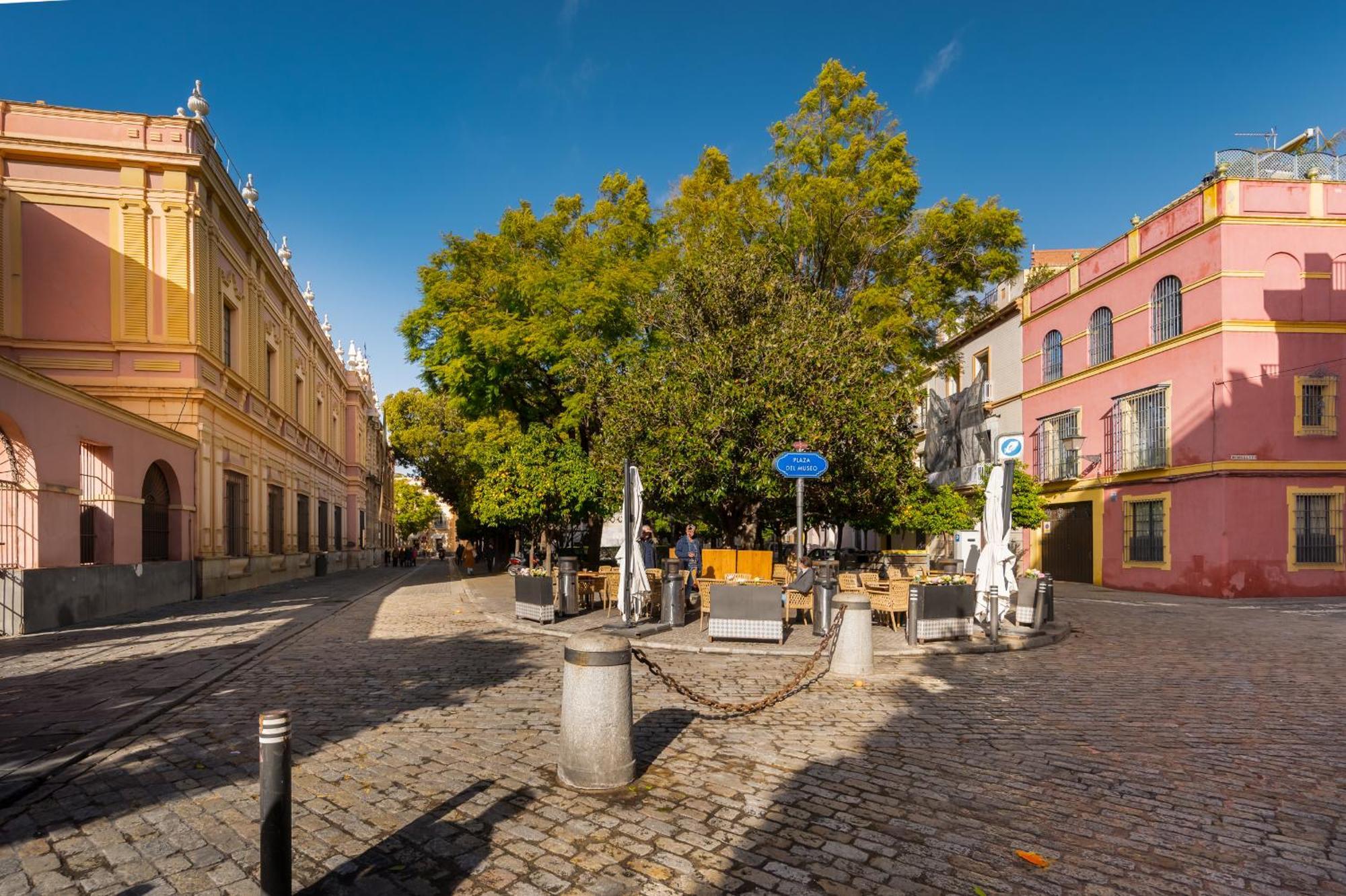 Ferienwohnung Fantastico 2H+1B Plaza Del Museo Sevilla Exterior foto