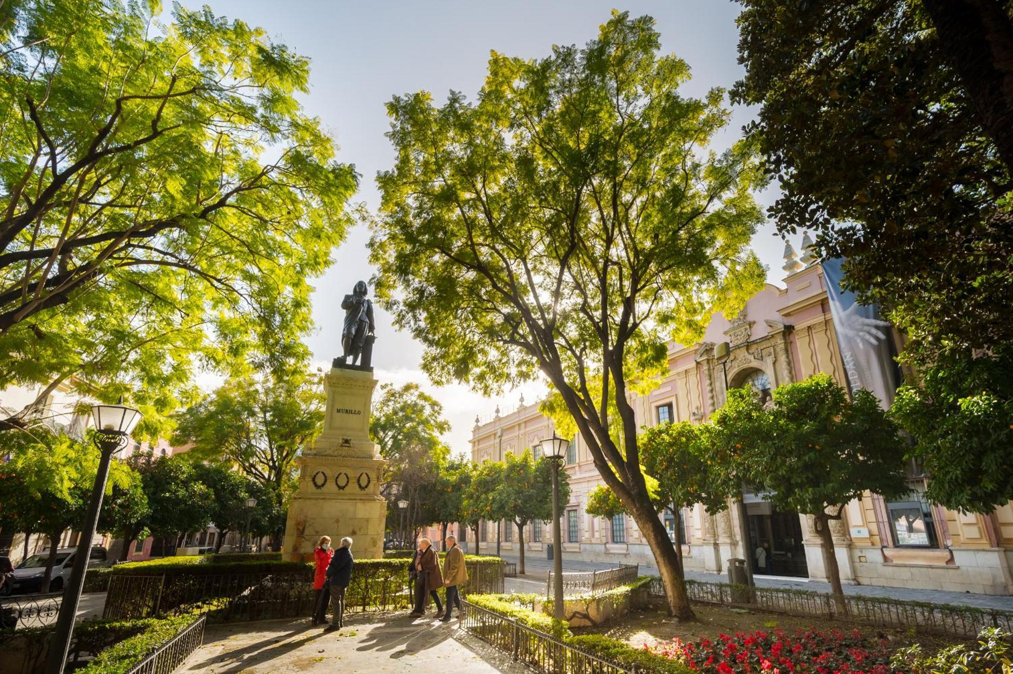 Ferienwohnung Fantastico 2H+1B Plaza Del Museo Sevilla Exterior foto